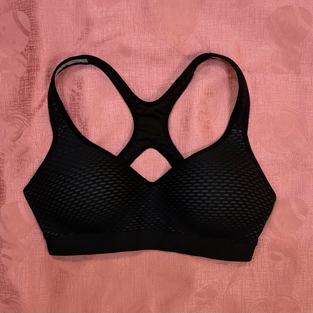 H&M Black Racer-Back Sports Bra Size Small - Picture 5 of 8